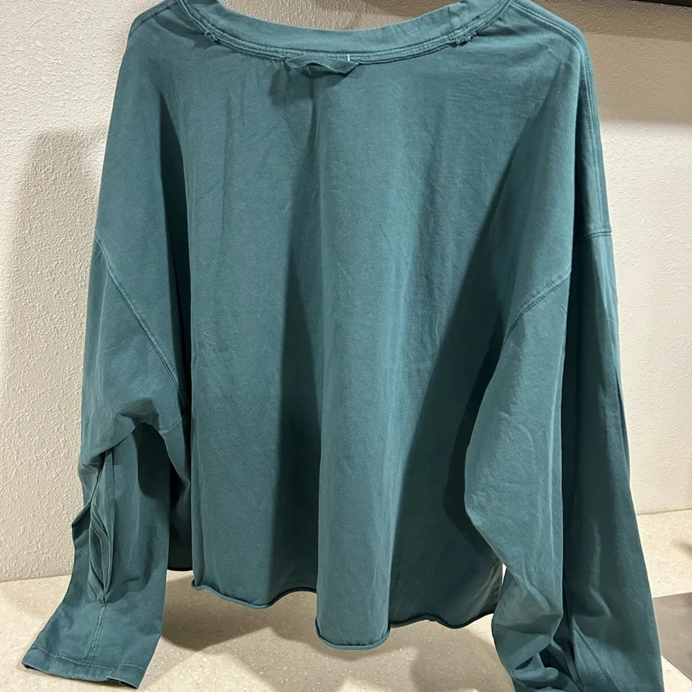 FP Movement by Free People Inspire Layer Long Sleeve Crop Top - Picture 3 of 8